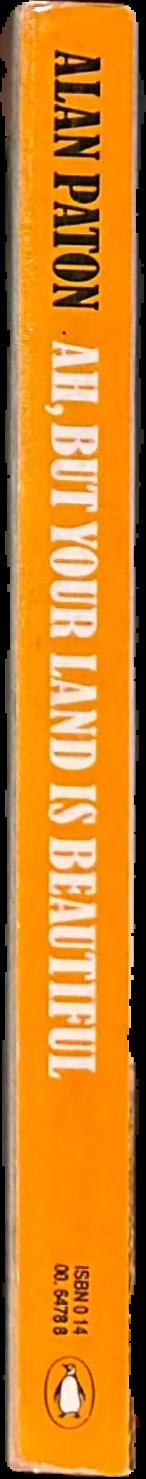 Ah, but your land is beautiful / Alan Paton spine
