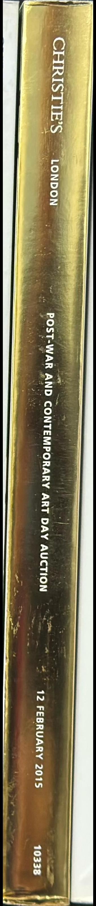 Post-war and contemporary art day auction : featuring the Goldsmith's Gallery : Thursday 12 February 2015 spine