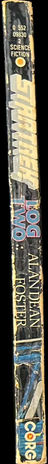 Star Trek log two spine