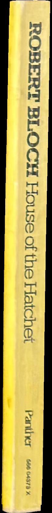 House of the hatchet spine
