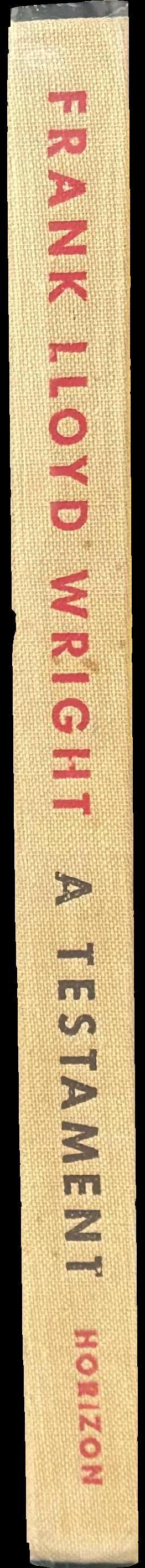 A testament spine