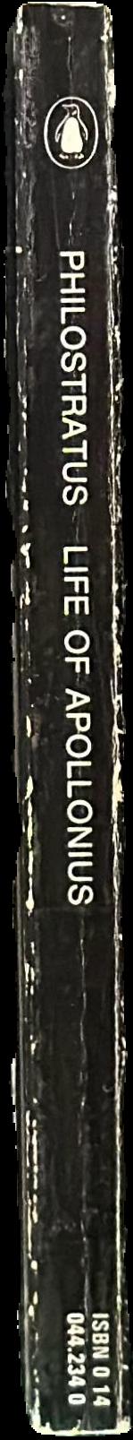 Life of Apollonius / Philostratus ; translated by C. P. Jones ; edited, abridged and introduced by G. W. Bowersock spine