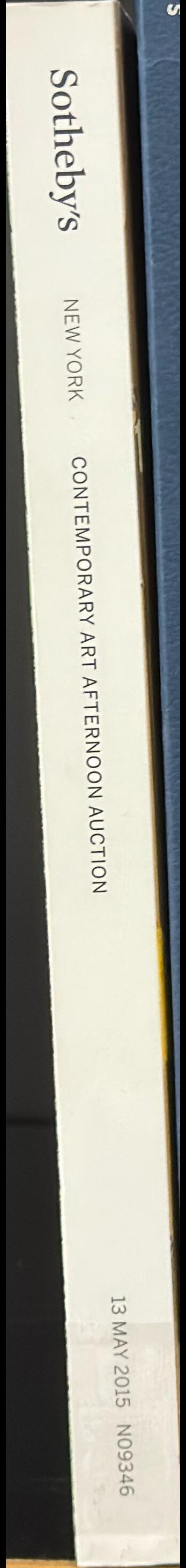 Contemporary art afternoon auction : auction in New York, 13 May 2015 spine