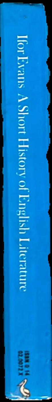 A short history of English literature spine
