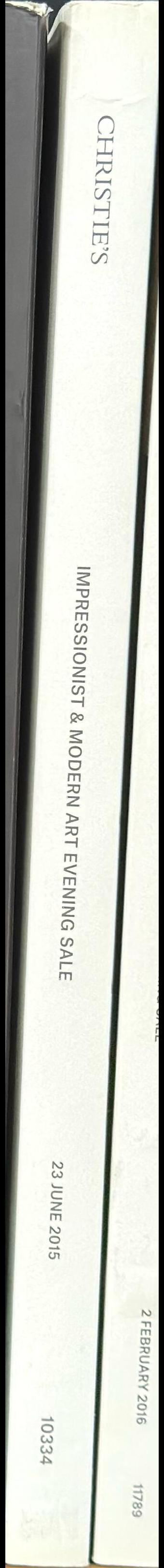 Impressionist & modern art evening sale : Tuesday 23 June 2015 spine