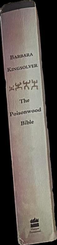 The poisonwood bible spine