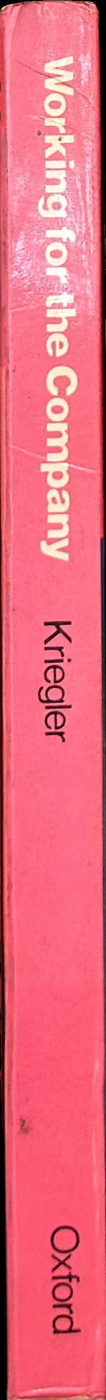 Working for the company : work and control in the Whyalla shipyard spine