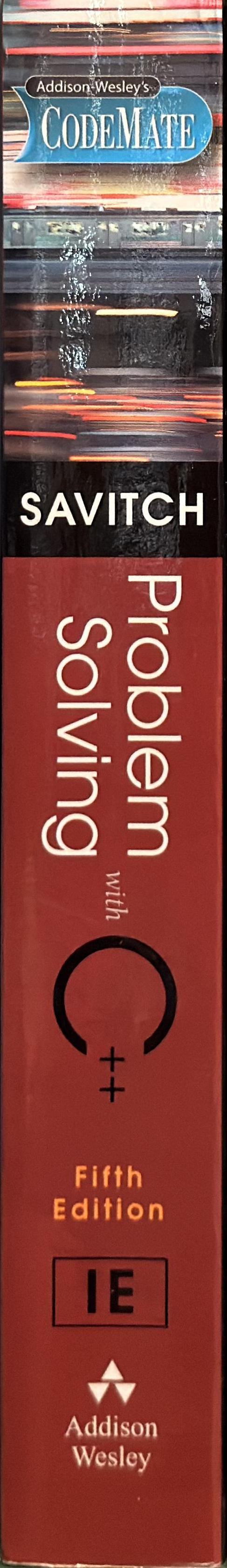 Problem solving with C++ : the object of programming spine