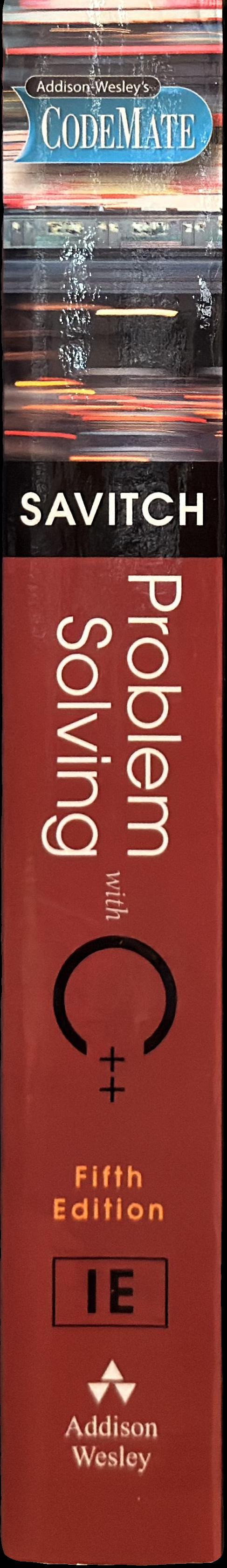 Problem solving with C++ : the object of programming spine