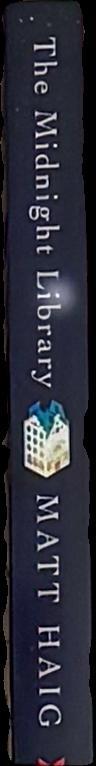 The midnight library spine