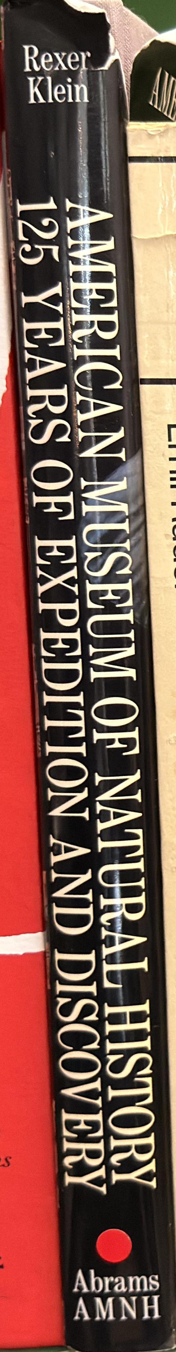 American Museum of Natural History : 125 years of expedition and discovery spine