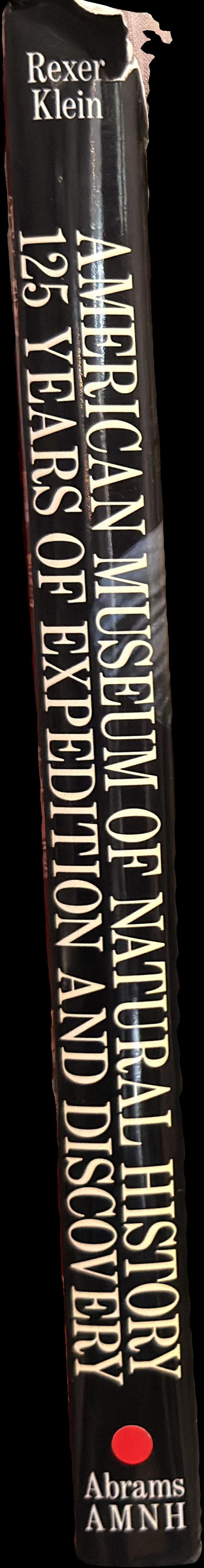 American Museum of Natural History : 125 years of expedition and discovery spine