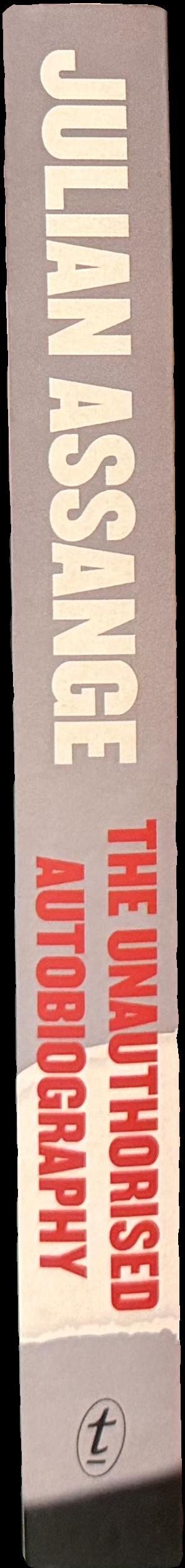 Julian Assange : the unauthorised autobiography spine