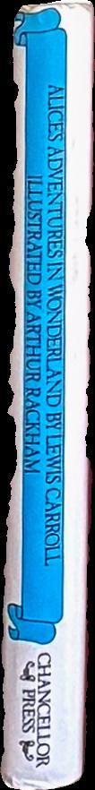 Alice's adventures in Wonderland spine