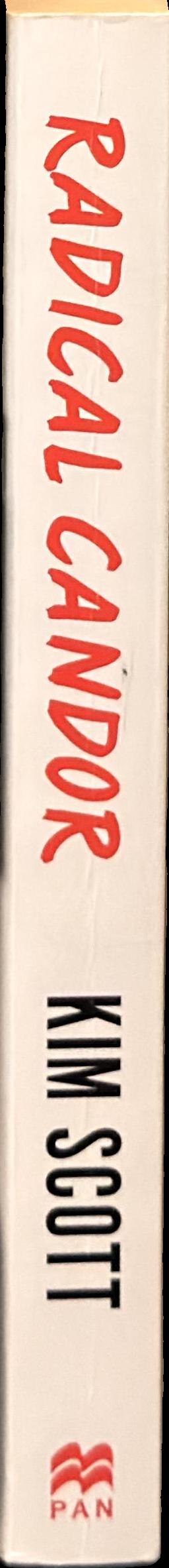 Radical candor spine