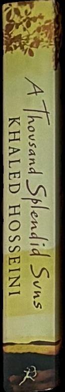 A thousand splendid suns spine