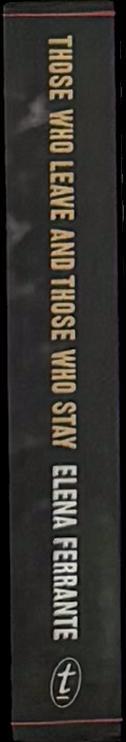 Those who leave and those who stay spine