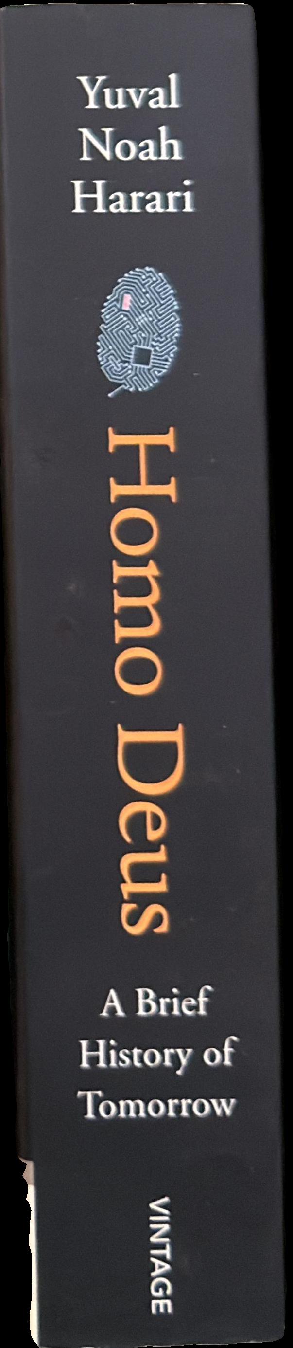 Homo deus : a brief history of tomorrow spine