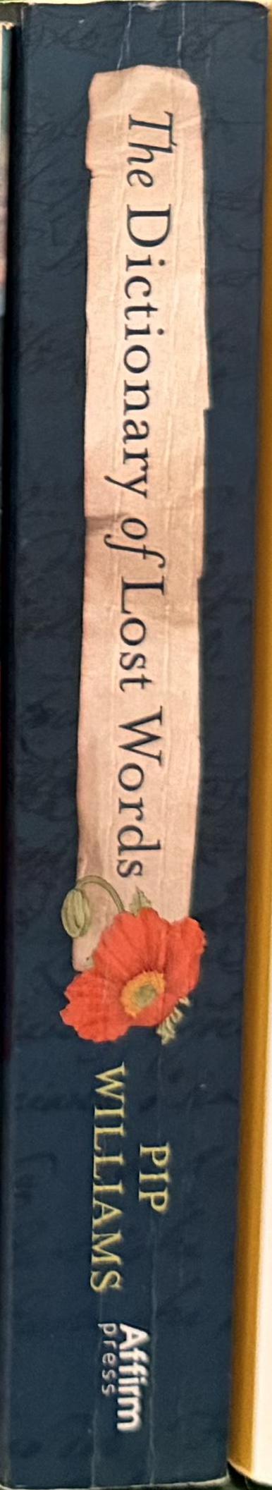 The dictionary of lost words spine