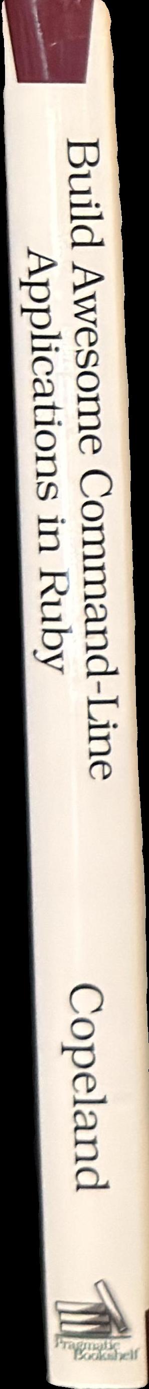 Build awesome command-line applications in Ruby spine