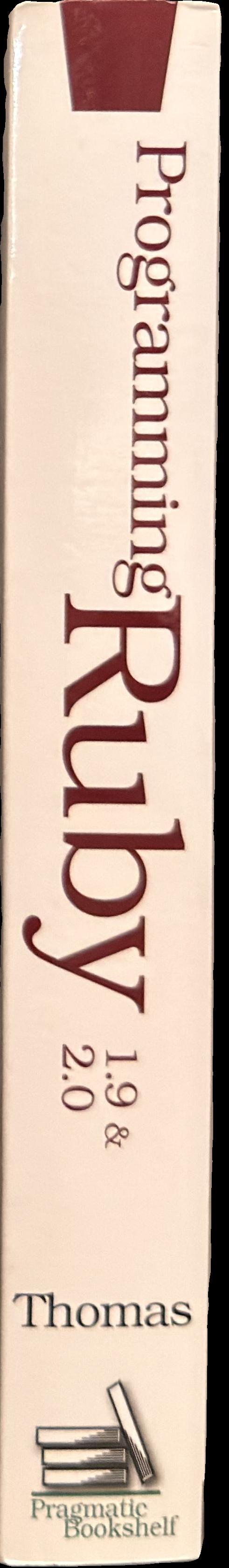 Programming Ruby : the pragmatic programmers' guide spine