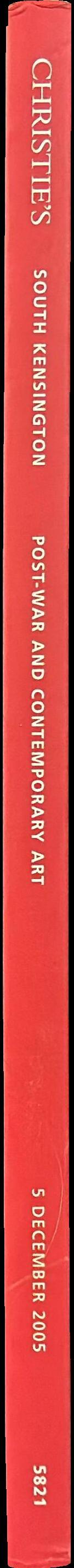 Post-war and contemporary art : Monday 5 December 2005 spine