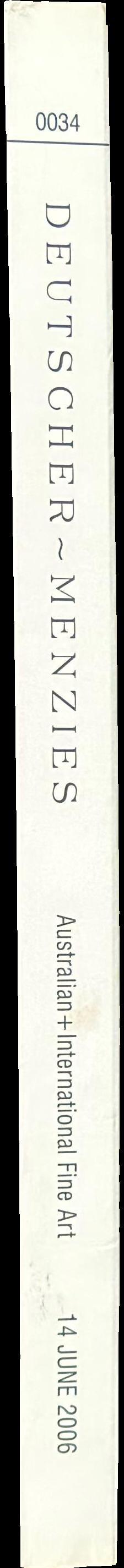 Australian   international fine art : auction, Wednesday 14 June, Sydney [2006] spine