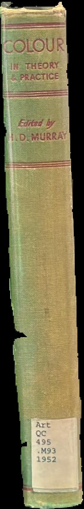 Colour : in theory and practice spine