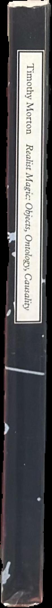 Realist magic : objects, ontology, causality /​ Timothy Morton spine