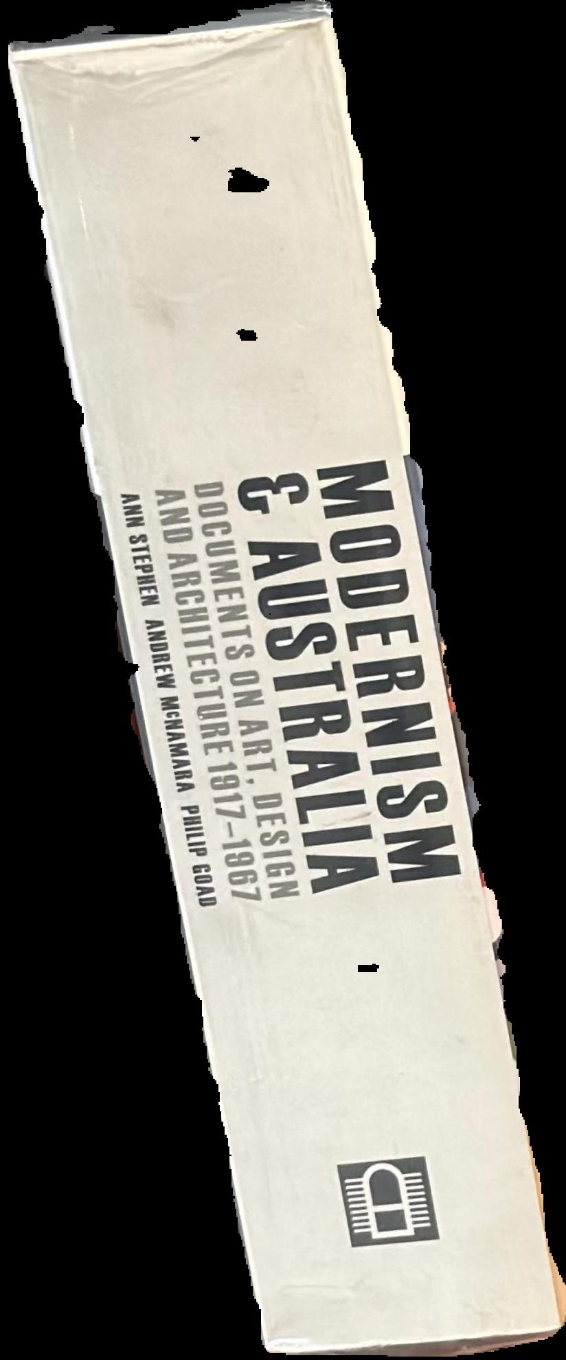 Modernism & Australia : documents on art, design and architecture 1917-1967 spine