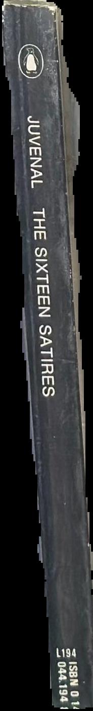 The sixteen satires spine