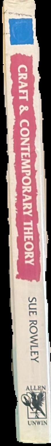 Craft and contemporary theory spine