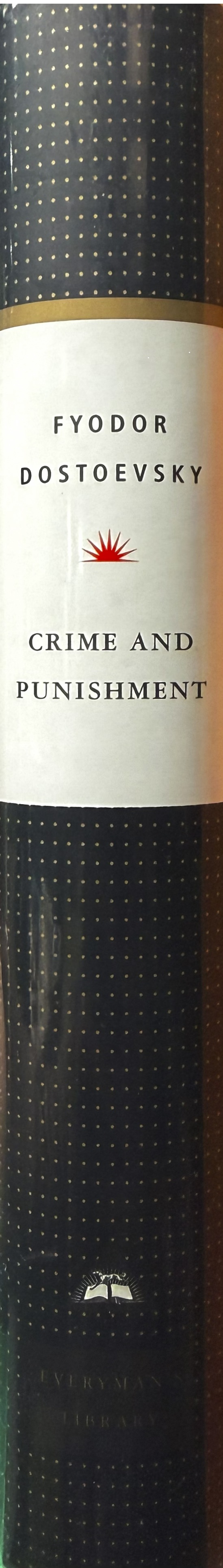 Crime and punishment spine