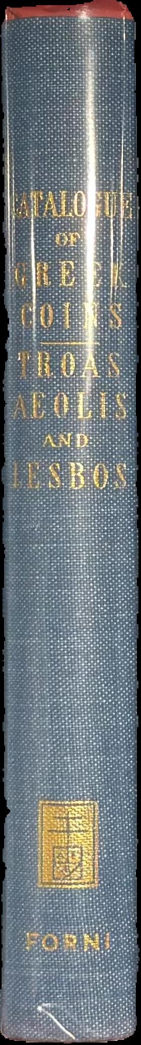 Catalogue of the Greek coins of Troas, Aeolis, and Lesbos spine