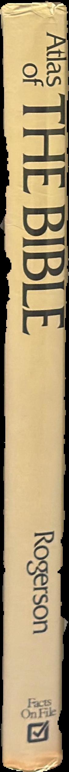 Atlas of the Bible spine
