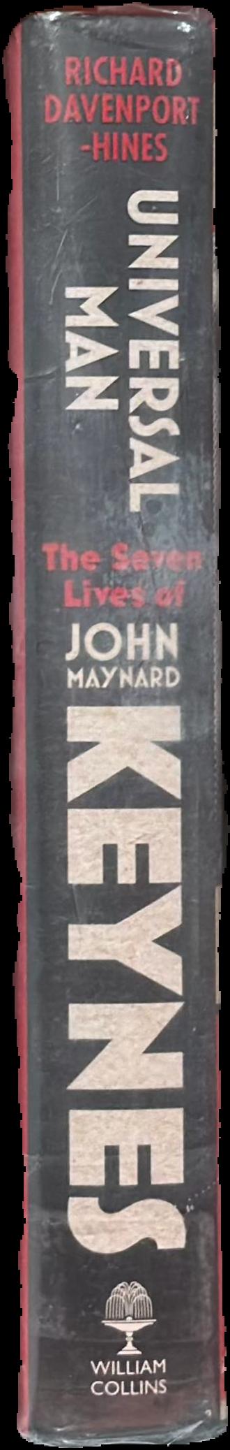 Universal man : the seven lives of John Maynard Keynes spine