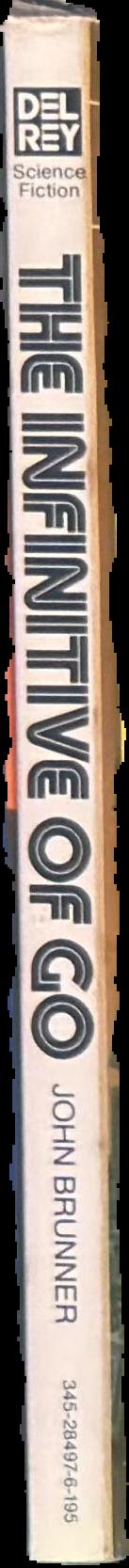 The infinitive of go / John Brunner spine