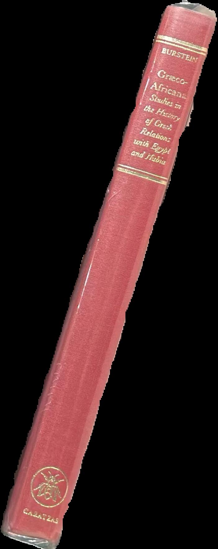 Graeco-Africana : studies in the history of Greek relations with Egypt and Nubia spine