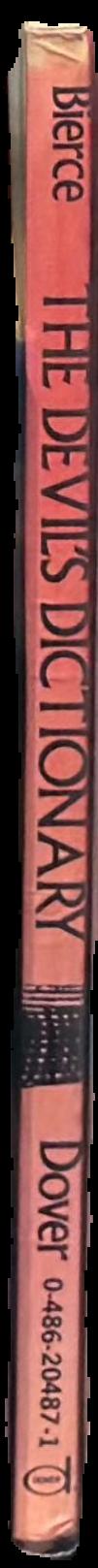 The devil's dictionary / Ambrose Bierce spine
