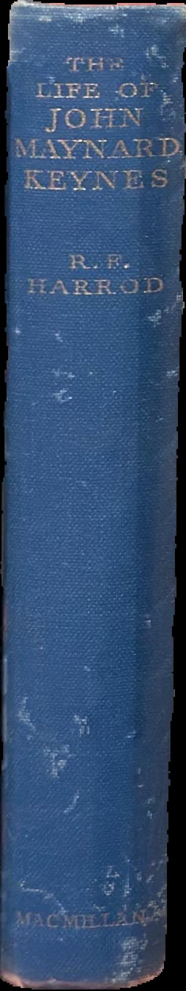 The life of John Maynard Keynes / by R. F. Harrod spine