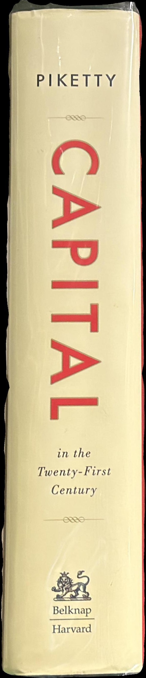 Capital in the twenty-first century spine