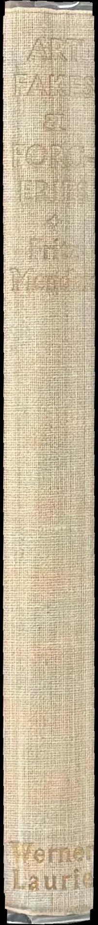 Art fakes and forgeries spine