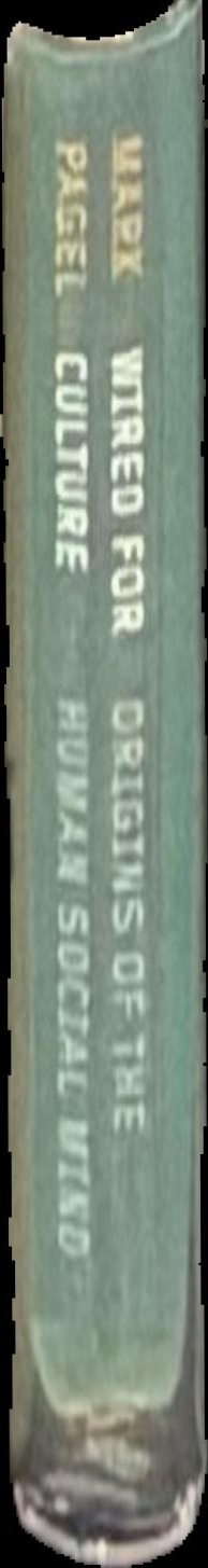Wired for culture : origins of the human social mind / Mark Pagel spine