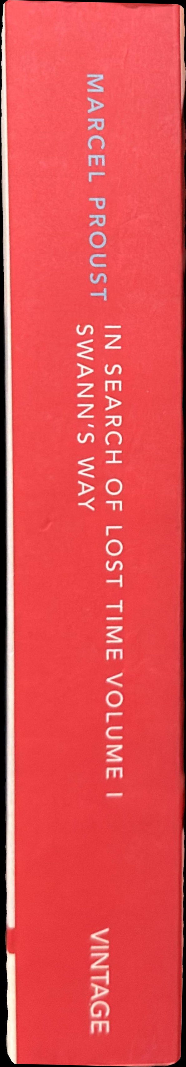 In search of lost time : Swann's way spine