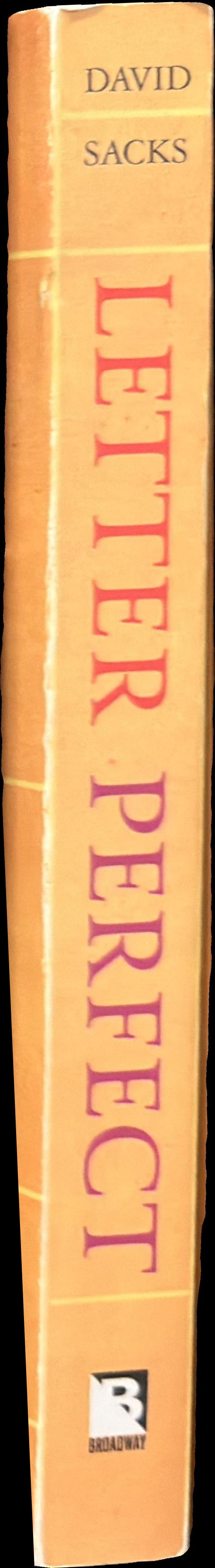 Letter perfect : the marvelous history of our alphabet from A to Z spine