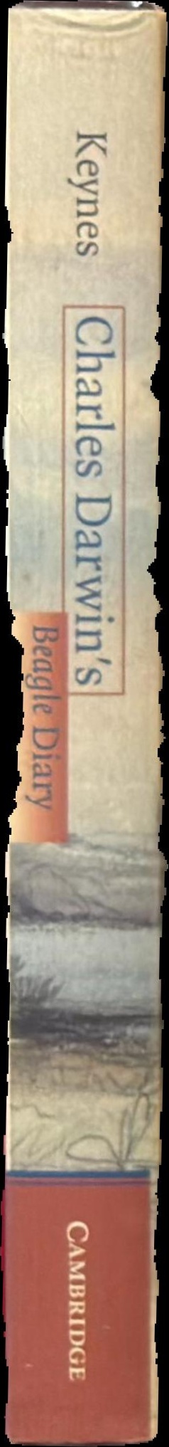 Charles Darwins' Beagle diary / edited by Richard Darwin Keynes spine