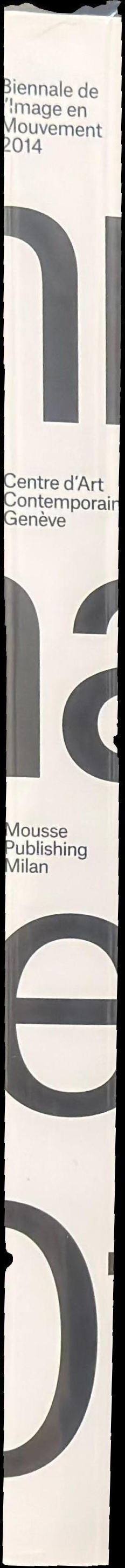 Biennale de l'Image en Mouvement : 2014 spine