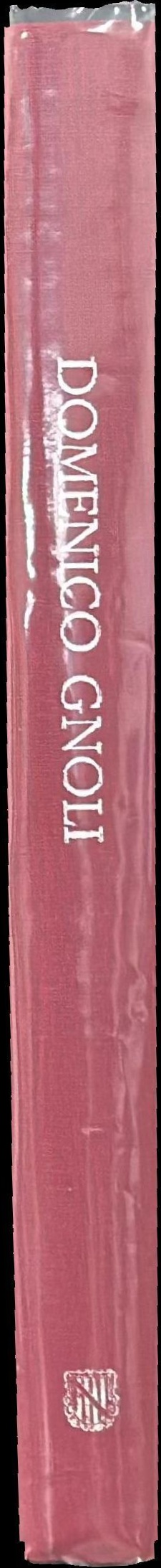 Domenico Gnoli a Mallorca/in Majorca, 1963-1970 spine