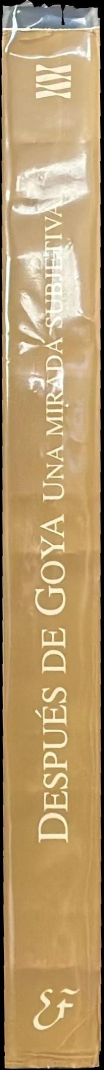 Después de Goya : una mirada subjetiva : 19 de noviembre, 1996 - 10 de enero , 1997 / Caja de Ahorros de la Inmaculada de Aragón spine