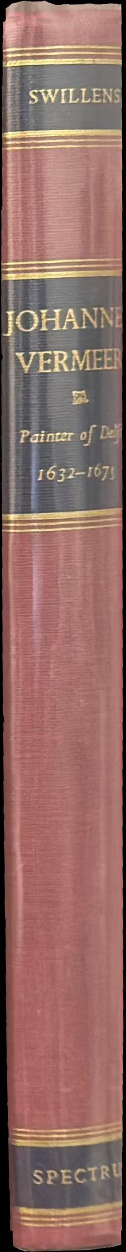 Johannes Vermeer : painter of Delft, 1632-1675 spine